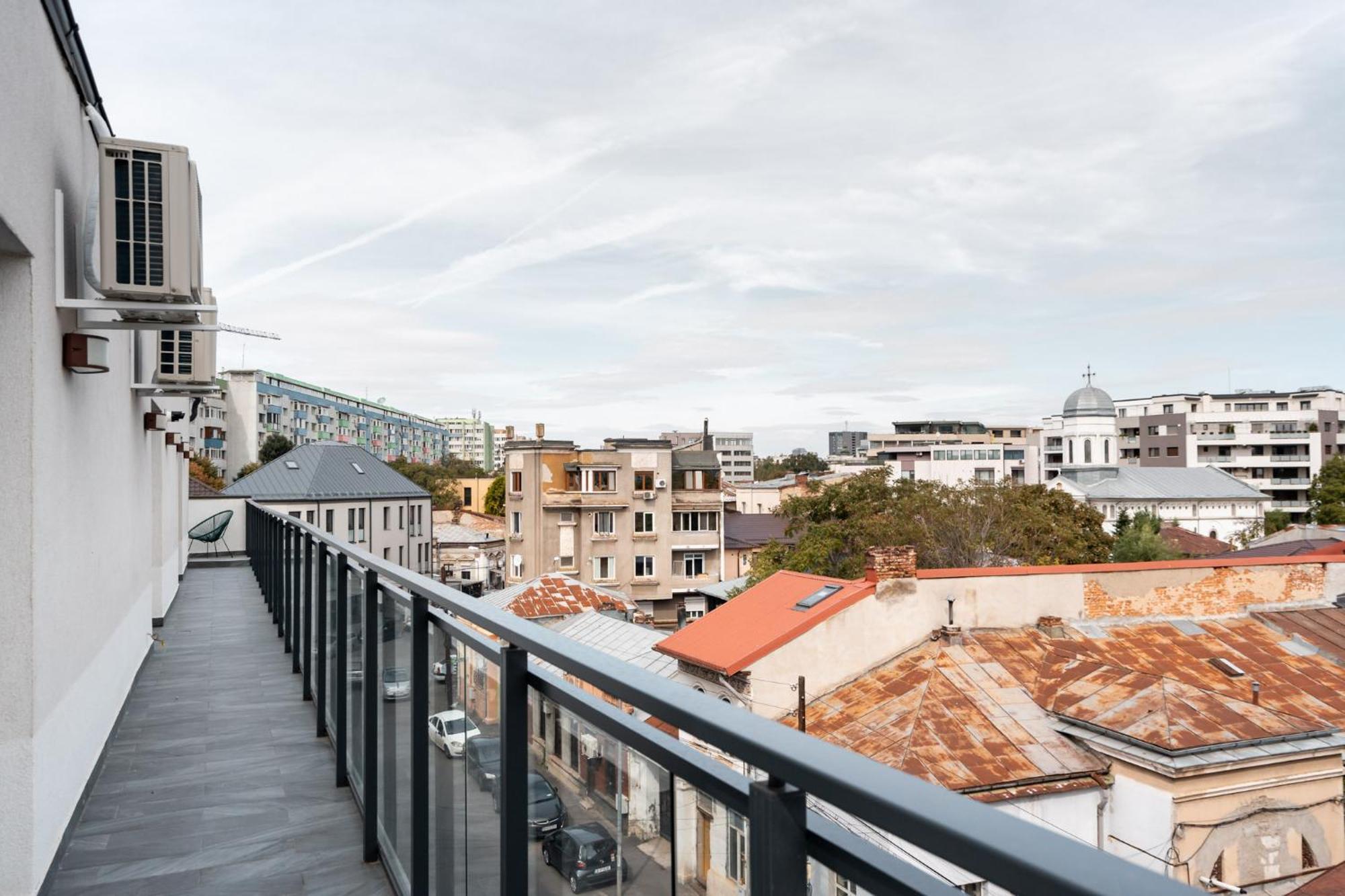 Sunflower - Chic Loft In Tineretului บูคาเรสต์ ภายนอก รูปภาพ